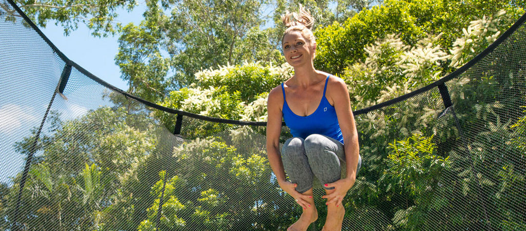 10 Quick & Easy Trampoline Exercises!