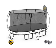 Load image into Gallery viewer, Jumbo Oval Trampoline