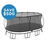 Load image into Gallery viewer, Jumbo Oval Trampoline