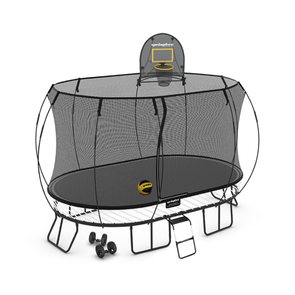 Large Oval Trampoline