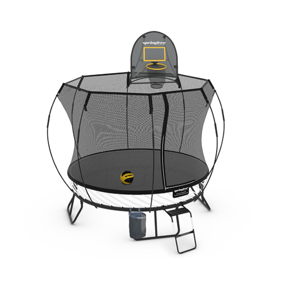 Compact Round Trampoline