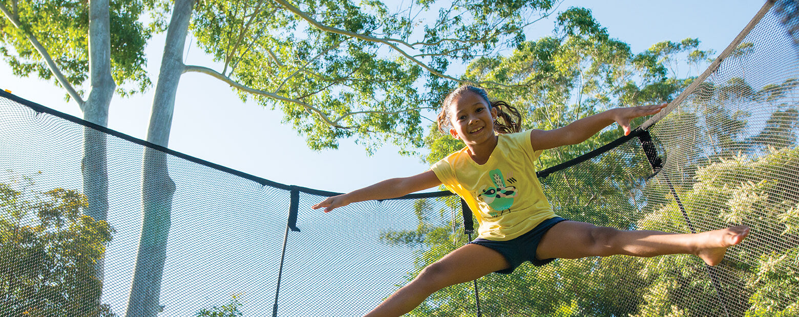 Outdoor Exercise: 5 Trampoline Health Benefits