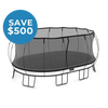 Jumbo Oval Trampoline