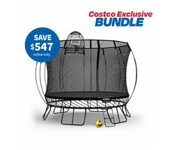 Medium Round Trampoline / Pure Black