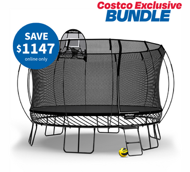 Jumbo Round Trampoline