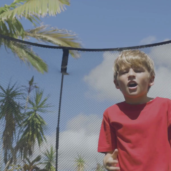 Compact Round Trampoline